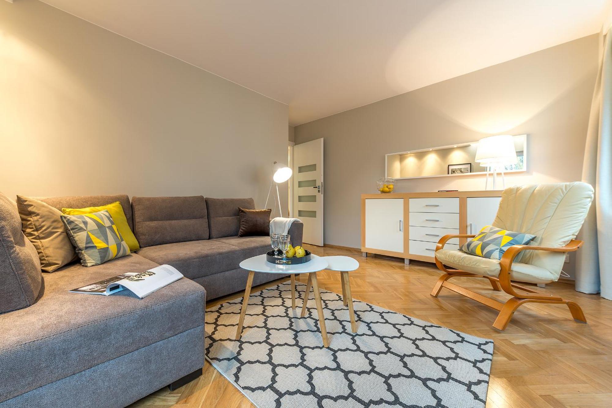 P&O City Center Apartments Warschau Kamer foto